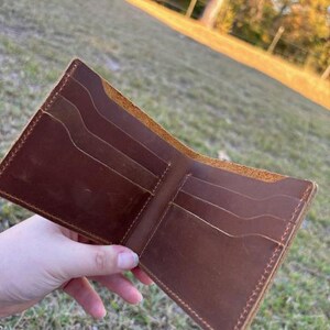 Carteras de cuero plegables
