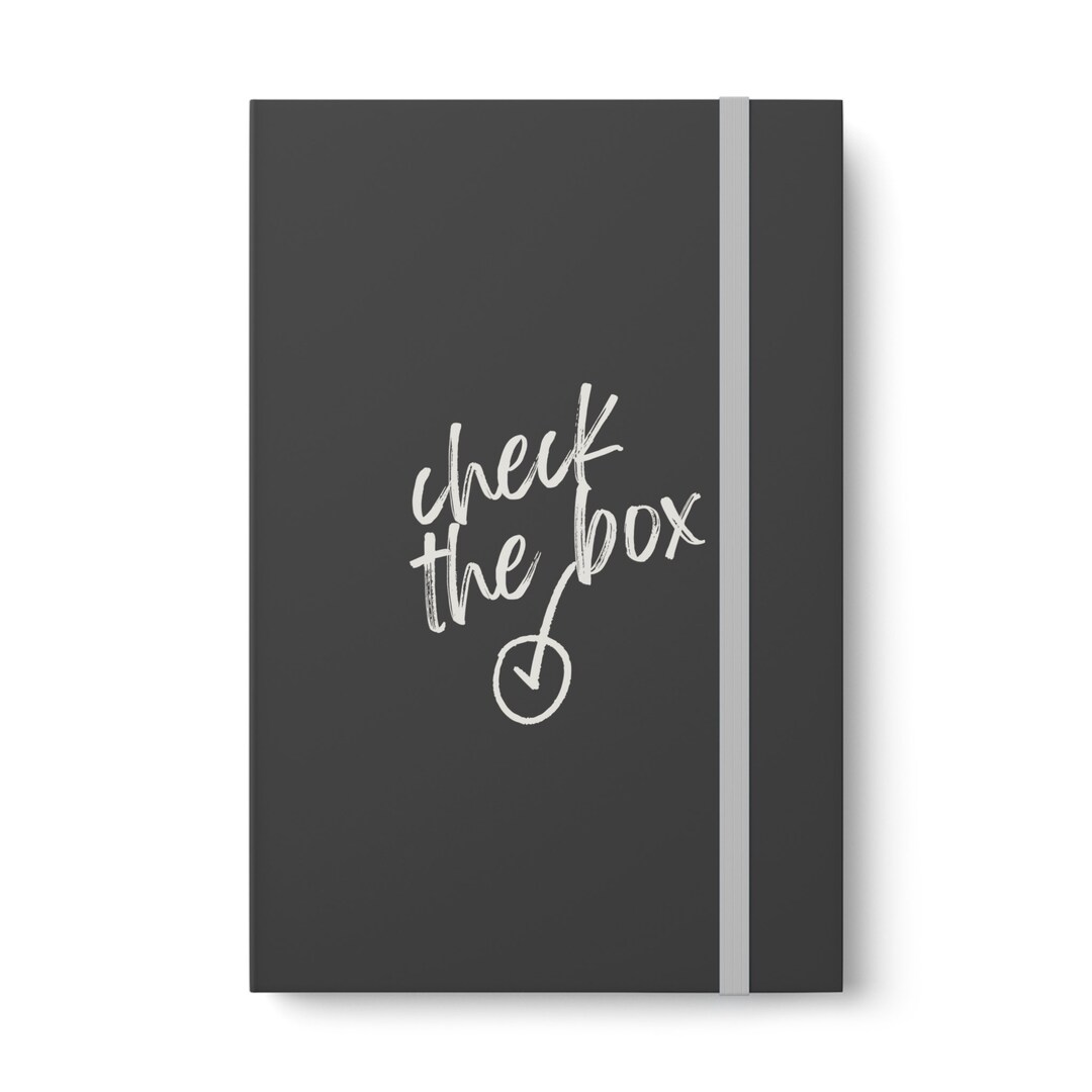 Check The Box Notebook Journal Lined Classic Notebook Planner check-the-box-notebook-journal-lined-classic-notebook-planner