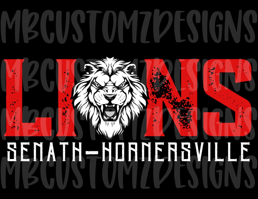 Senathhornersville LIONS PNG File Etsy