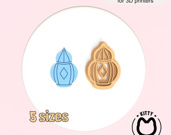 Moroccan Clay Cutter STL | Clay Cutter STL | Digital Clay Cutters | Polymer Clay Cutters| Arabian 3D Cutters | 3D Clay Cutter Files | Stl