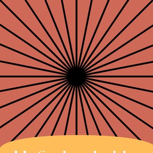 Unfuckwithable Sun poster modern