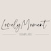 LovelyMomentTemplate store logo