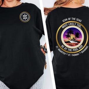 Aangepast cruiseshirt 2025, T-shirt groepscruise, aangepaste voor- en achterkant, bijpassende familiecruiseshirts, cruiseshirt souvenir, T-shirt vriendengroep