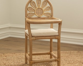 Daisy Delight Doll High Chair - Children&#39;s Toy & Photography Prop