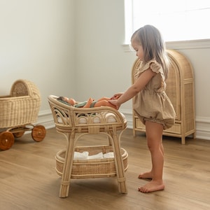 Radiant Rainbow Doll Changing Table - Children's Toy