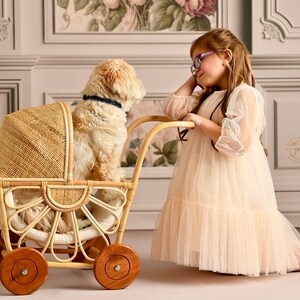 Daisy Mae Doll Pram Children's Toy & Photography Prop image 7