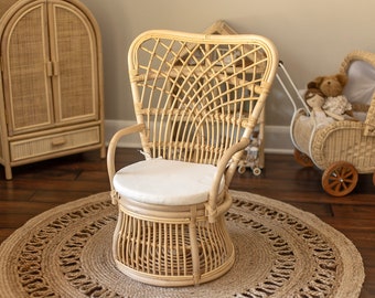 Rattan Royale Children's Chair - Children's Chair & Photography Prop