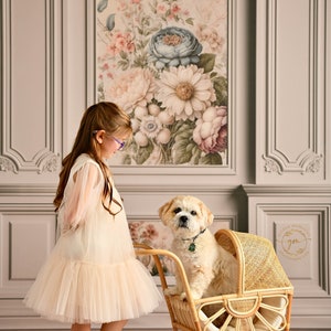 Daisy Mae Doll Pram Children's Toy & Photography Prop image 9