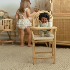 Hayden Doll High Chair Children's Toy Handmade Toy image 2