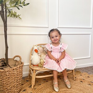 Sunny Nook Rattan Toddler Bench - Children's Furniture & Photography Prop