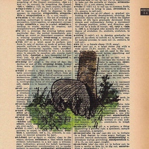 Classic Pooh Dictionary Art Prints