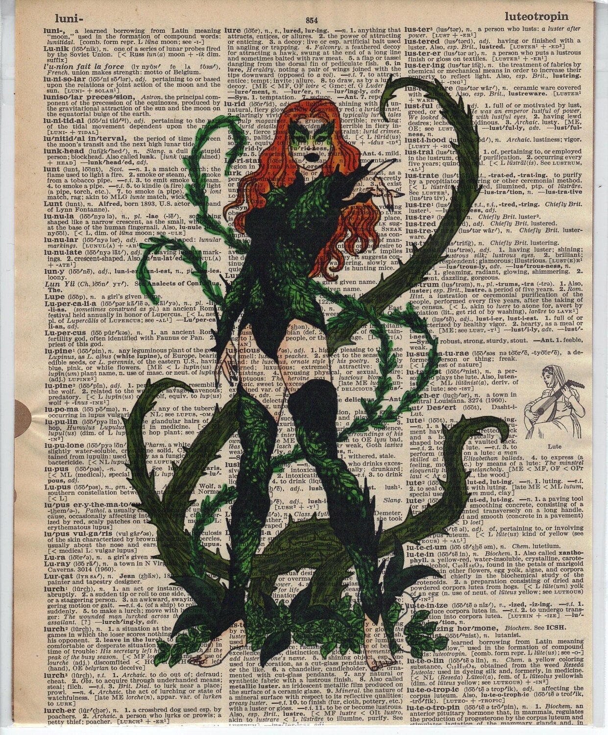 Poison Ivy (Uma Thurman) | Gotham Girls Wiki | Fandom, image size:1241x1500