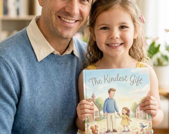 Personalised Father's Day Storybook | Custom Photo Keepsake Book for Dad