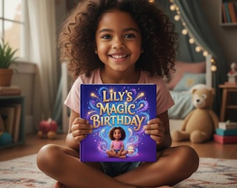 Cuento de cumpleaños personalizado / Foto, nombre e idioma personalizados / Regalo para niños de cualquier edad