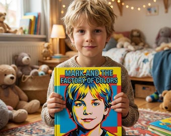 Personalised Storybook | Multi Language | Custom Photo Kids Book | Pop Art Adventure (Any Age)