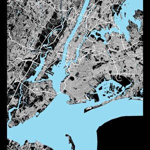 Custom Digital Download Map Prints, - Digital File City Print, City Map, Map Prints, Map Print Poster.
