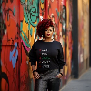 Black Sweatshirt | Black History Sweatshirt | African American Tee | Black Pride Shirt | Black Culture Shirt | BLM Shirt | Black Women Tee
