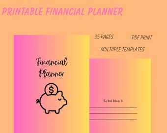 Printable Budget Planner: Weekly & Monthly Tracker (PDF)