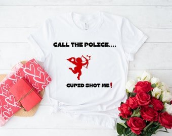 Stupid Cupid Shirt: Funny Valentine's Day Tee