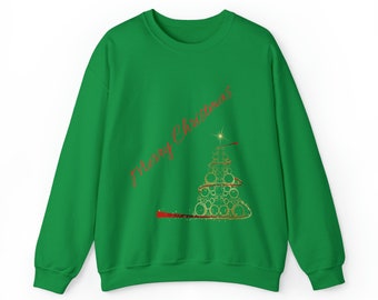Merry Christmas Sweatshirt, Christmas Sweatshirt, Christmas Shirt, Christmas Tree Sweatshirt, Christmas Tree Shirt, Christmas Party Shirt