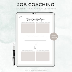 Coaching de aplicaciones, libro de trabajo de autocoaching, coaching laboral, preparación, búsqueda, consejos de solicitud, entrevista de trabajo, carrera empresarial, A4