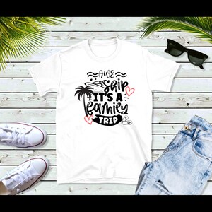 Awe Ship Family Trip Cruise Shirt, Unisex Softstyle T-Shirt