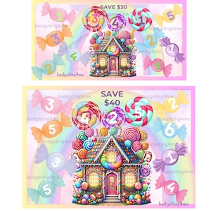 Candy House Saving Challenges