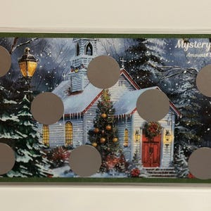 Christmas Blessings Scratch Off Savings Challenge