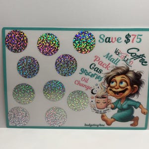 Fueled By Coffee Scratch Off Savings Challenge