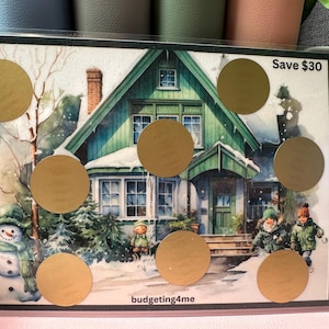 Winter Family Snow Fun Scratch Off Savings Challenge