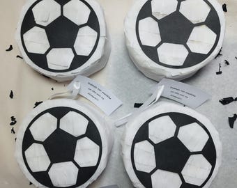 Mini piñata a forma di pallone da calcio – Bomboniera individuale, decorazione per feste di compleanno a tema calcio, piñata per feste di bambini, set di mini piñata