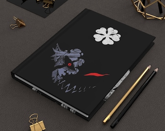 Hardcover Journal Matte Black Clover