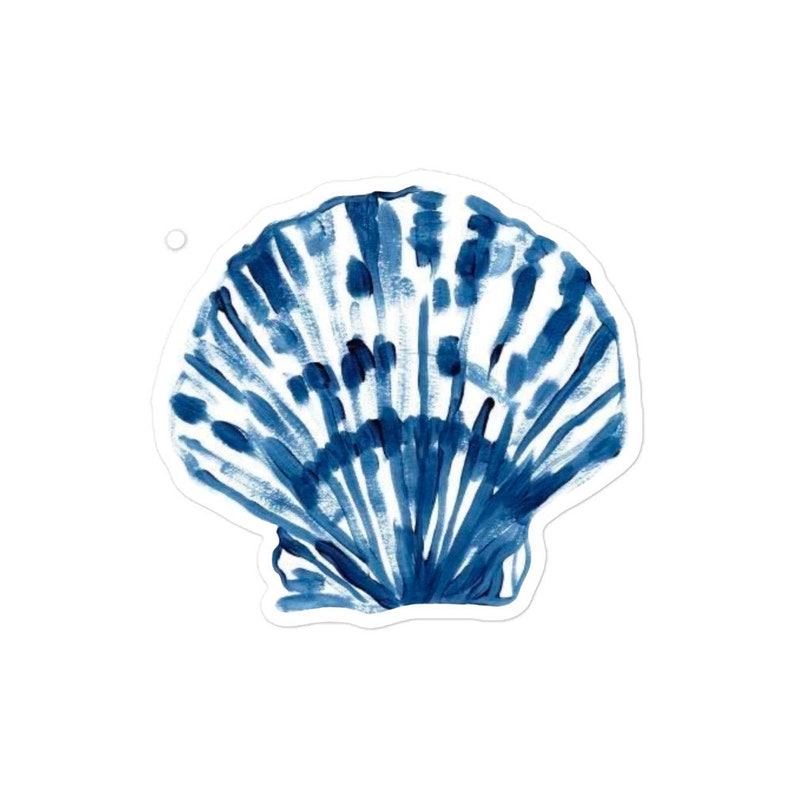 Blue Shell Sticker - Etsy UK