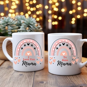 Mama Coffee Mug _ Dia de La Madre _ Cactus Mug _ Spanish Mom _ Mamacita Coffee Mug _ Mexican Mom Gift _ Mother's Day Gift Spanish _ Tazas, Ceramic