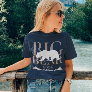 Big Bear Lake California Unisex T-Shirt | Souvenir Mountain Vacation Gift Tee