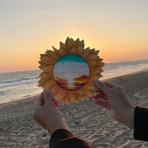 Sunflower sunset