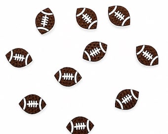 Fussball Acryl Rohlinge: DIY Sport Ohrringe (10 Stück/5 Paar)