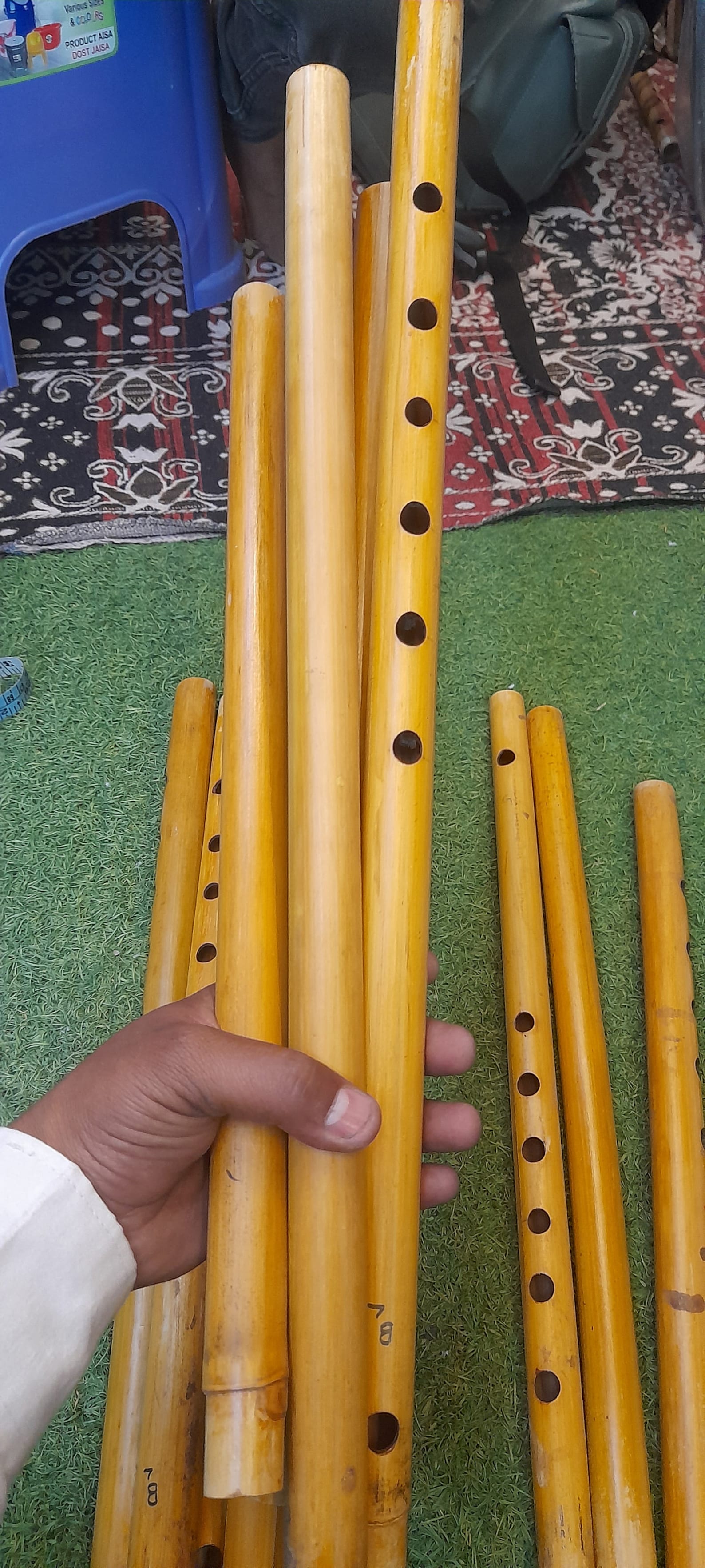17inch/43cm Shri Krishna Basure,scale Special Tuning Indian Bamboo ...