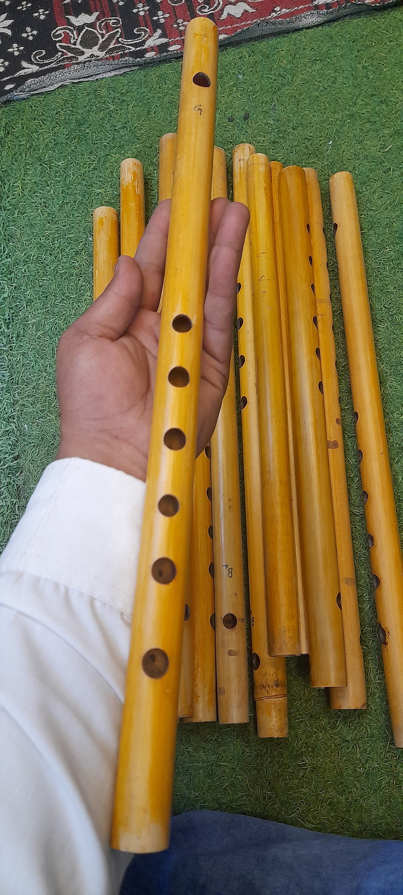 17inch/43cm Shri Krishna Basure,scale Special Tuning Indian Bamboo ...