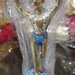 7inch/17cm Vrindavan Astadhatu Made Shri Nitai Gaur Idol/Nitai Gaur Brass Idol/Chaitanya & Nityanand Mahaprabhu Brass Idol, vrindavan