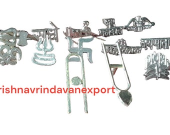 conjunto de 16 sello Tilak Teeka Sello Frente Espiritual Teeka Tilak, braj tilak, maha tilak, palo tilak hecho en vrindavan tilak, Conexión Espiritual