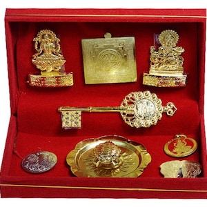 Shree Dhan Laxmi Kuber Bhandari Yantra for Pooja for Wealth, Power, Money, Success, Good Luck and Prosperity New beginnings best for Busines