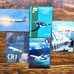 Delta airline trading cards - Etsy 日本