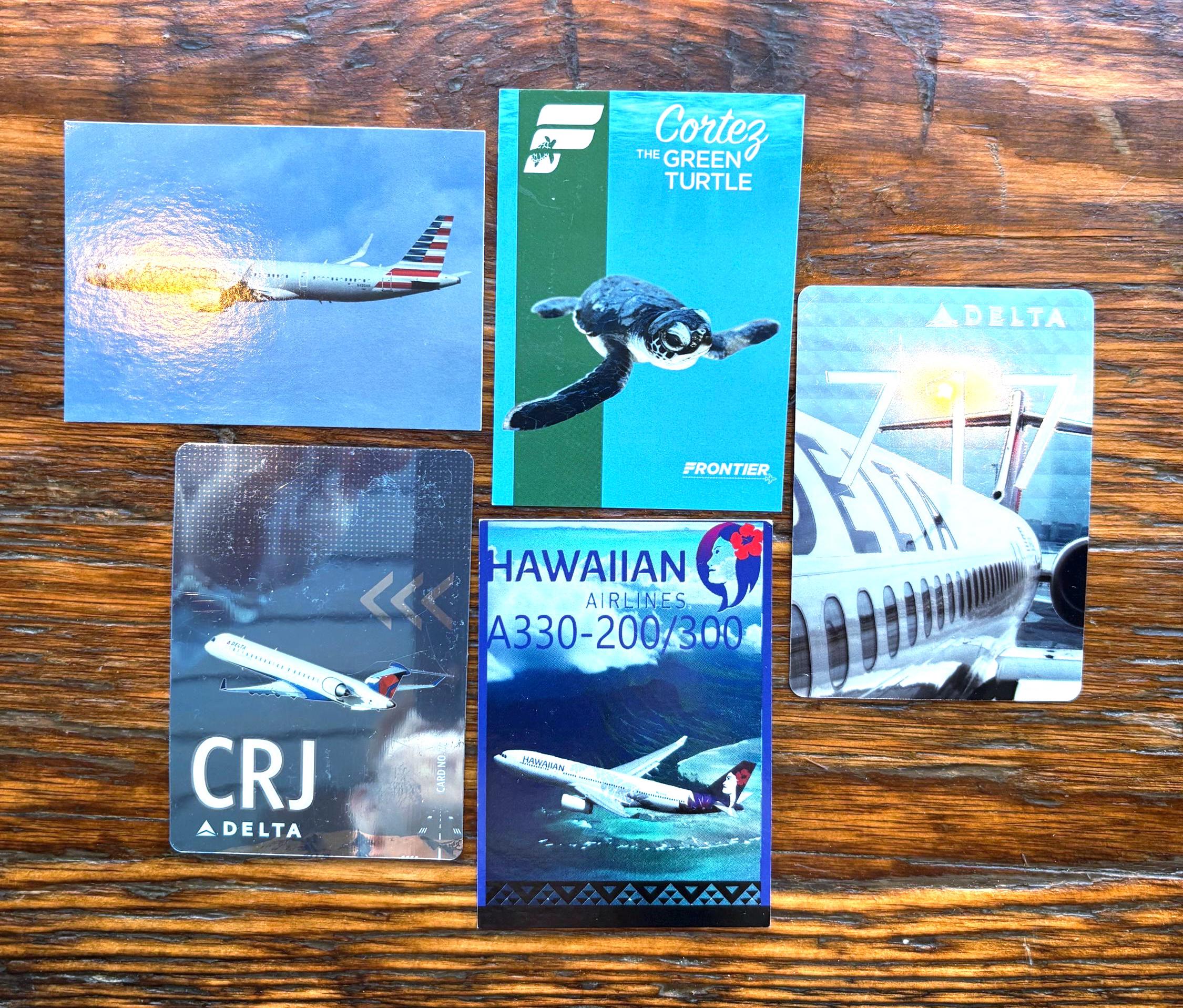 Delta airline trading cards - Etsy 日本