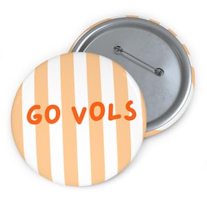 University of Tennessees matchdagsknapp, SEC-fotbollsnål, Go Vols