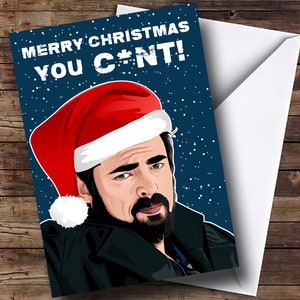 A5 Billy Butcher Christmas Card