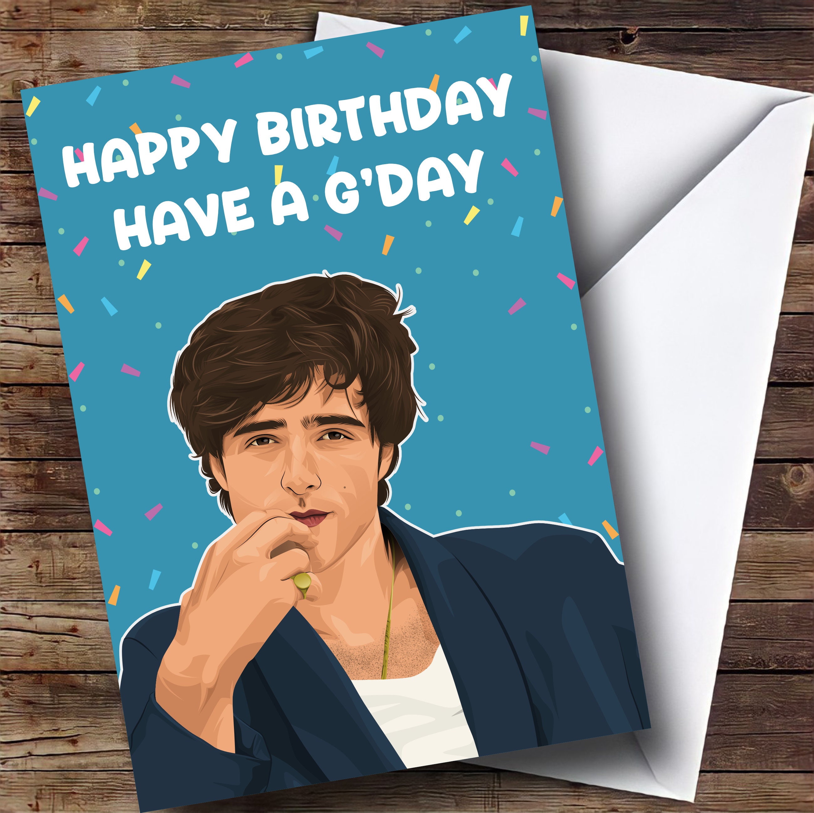 A5 Jacob Elordi Birthday Card - Etsy