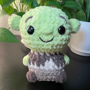 Ogre Crochet Plushie / Cute Stuffed Animal