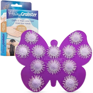 HairyGrabster shower accessory; Shedding Hair; Tangled Hair; Drain Catch Alternative; Grabs Tangled Hair Off Hands