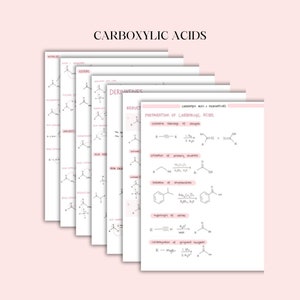 Carboxylic Acids Reagents and Mechanism Guide | Organic Chemistry Notes
